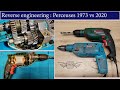 Perceuse bosch 1973 vs 2020  reverse engineering