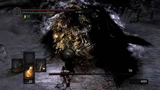 Dark Souls - Gravelord Nito +0 divine weapon kill