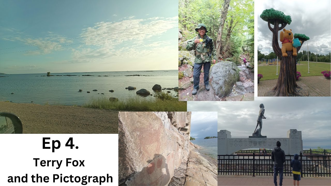 The Great Lakes - Terry Fox and Pictograph - The Epic Cross Canada Roadtrip (EP. 04)