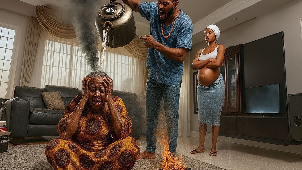 Mon mari a jeté de l'eau chaude sur sa mère à cause de ma grossesse de trois ans