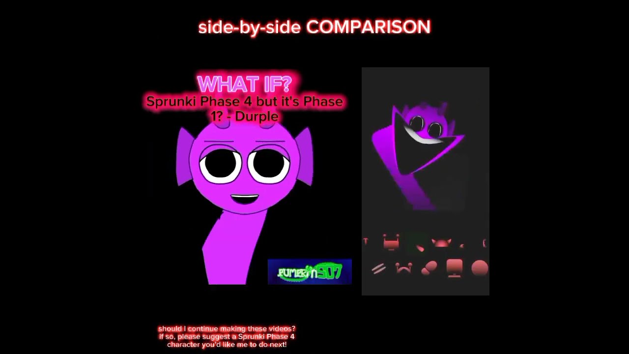 What If Sprunki Phase 4 But It S 1 Durple