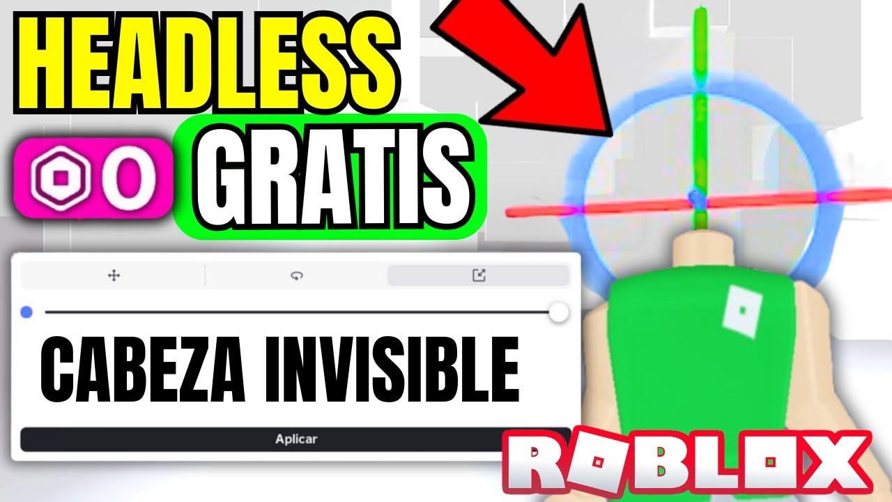 HEADLESS GRATIS EN ROBLOX CON LAS NUEVAS FUNCIONES DE ROBLOX SIN CABEZA GRATIS