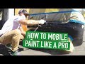 How To Do Professional Mobile Paint Repair