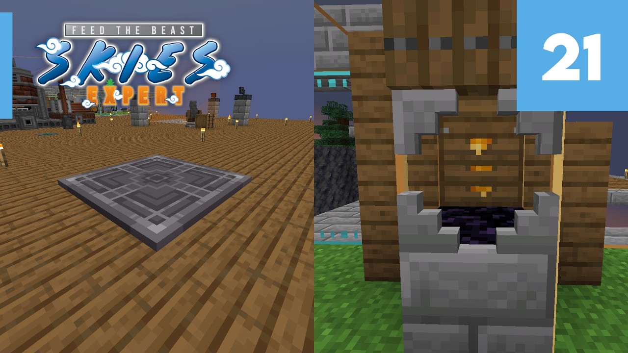 FTB Skies Expert #21 - The Bees and the Launch Pad