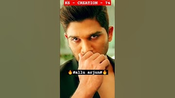 😎🔥Attitude 🔥 😎 #alluarjun WhatsApp 😈💤status video🔥😱 #trending #ytshorts #viralvideo #shorts #yt