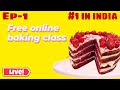 Free Online Baking Class | Live | Perfect Redvelvet Cake