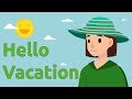 Talking about Vacations | English speaking skills practice