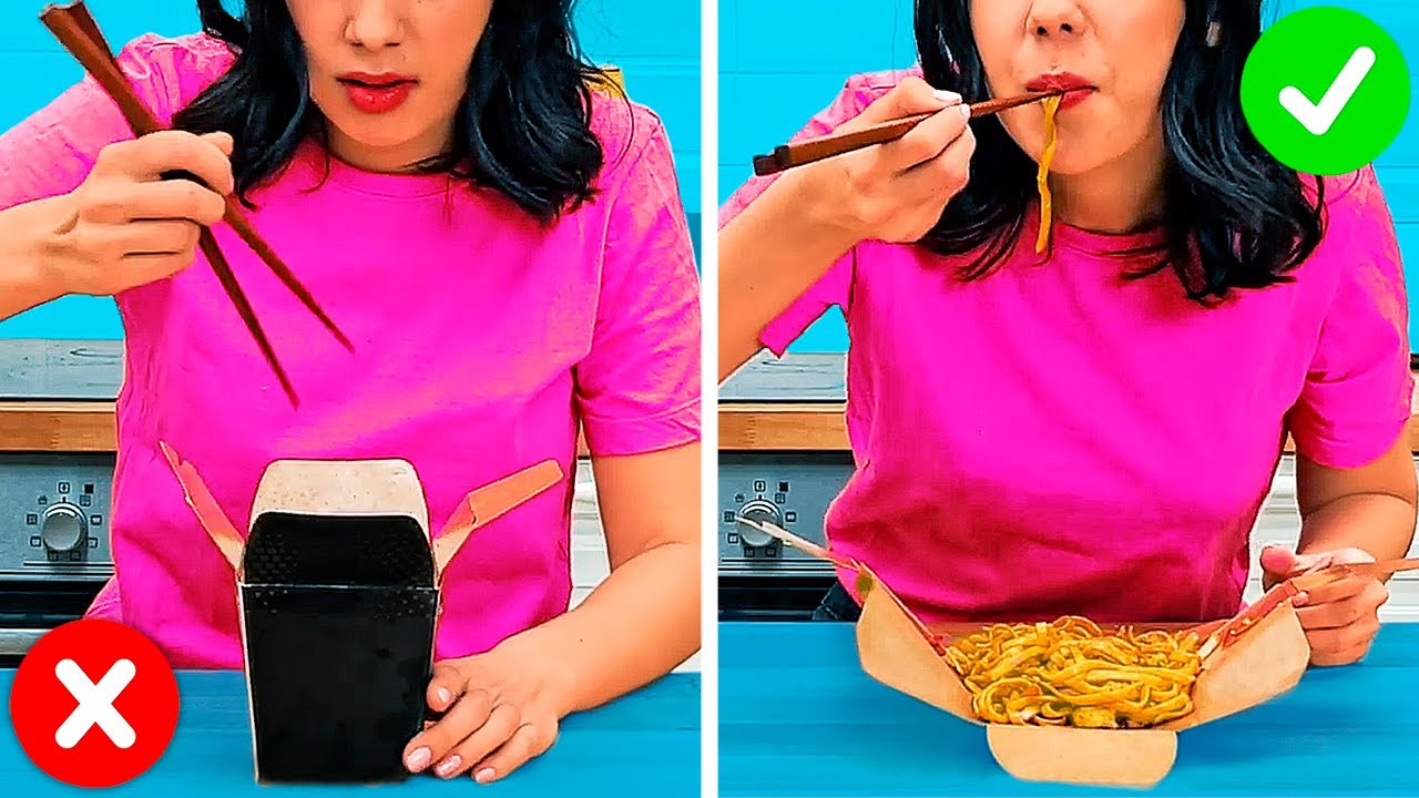 25 USEFUL HACKS WITH YOUR FAVORITE FOOD