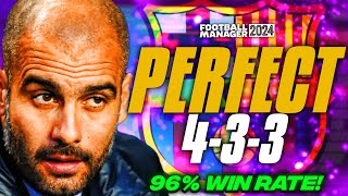 : Pep's PERFECT 4-3-3 (96% Win Rate) FM24 Tactics! | Best FM24 Tactics