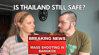Are We Safe in Bangkok? 😔 We Left the U.S. to Escape This