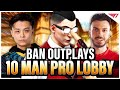 T1 Ban vs INSANE 10 Man VALORANT Pro Lobby