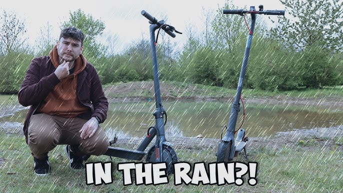 Can You Ride an Electric Scooter in the Rain Safely?