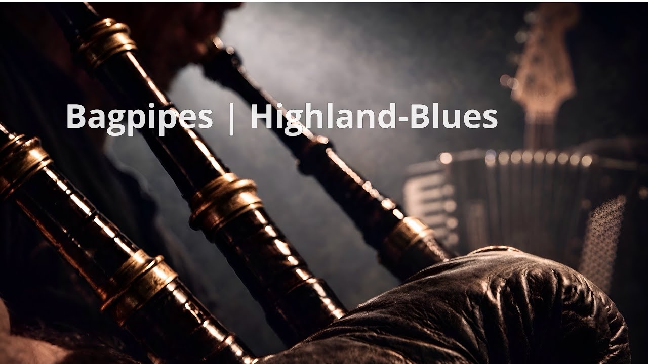 Ambient Blues Session | Bagpipes & Guitar – Slow Cinematic Blues