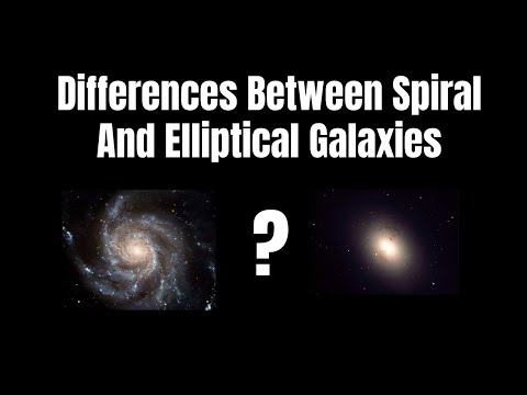 Differences Between Spiral And Elliptical Galaxies?