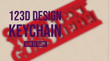 123d Design Keychain