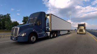 Kenworth T680 - Hauling 40,545 Ibs of Frozen Chicken Drumsticks - Casper WY to Gillette WY | ATS