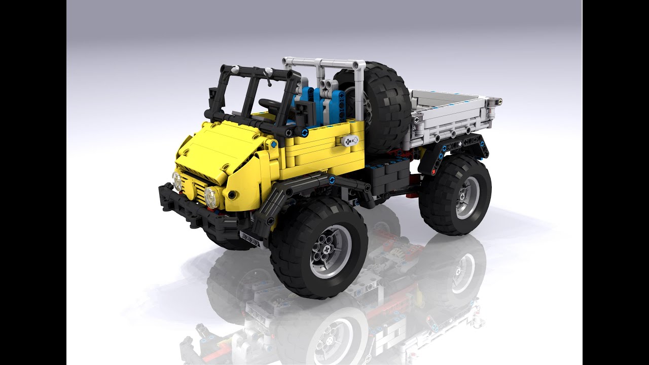 Lego Technic Moc Unimog U411 Youtube