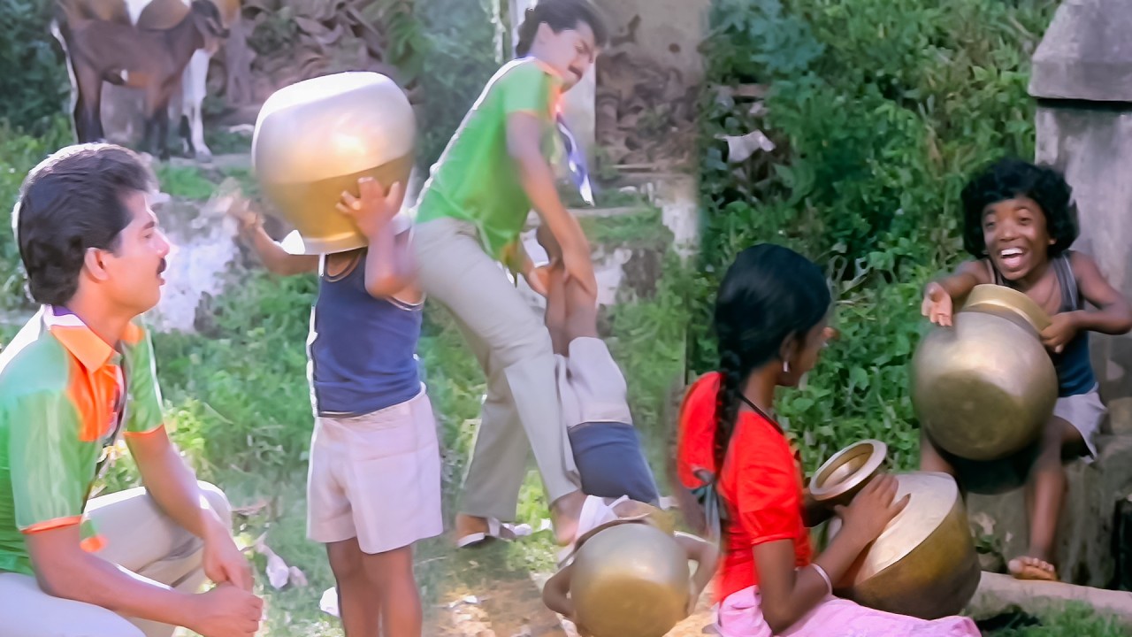 ஆண்டாளு! சாப்டியா? என்ன கொழம்பு? மீன் குழம்பு! | Best Comedy | #Pandiyan #Pandiarajan #Janagaraj #HD