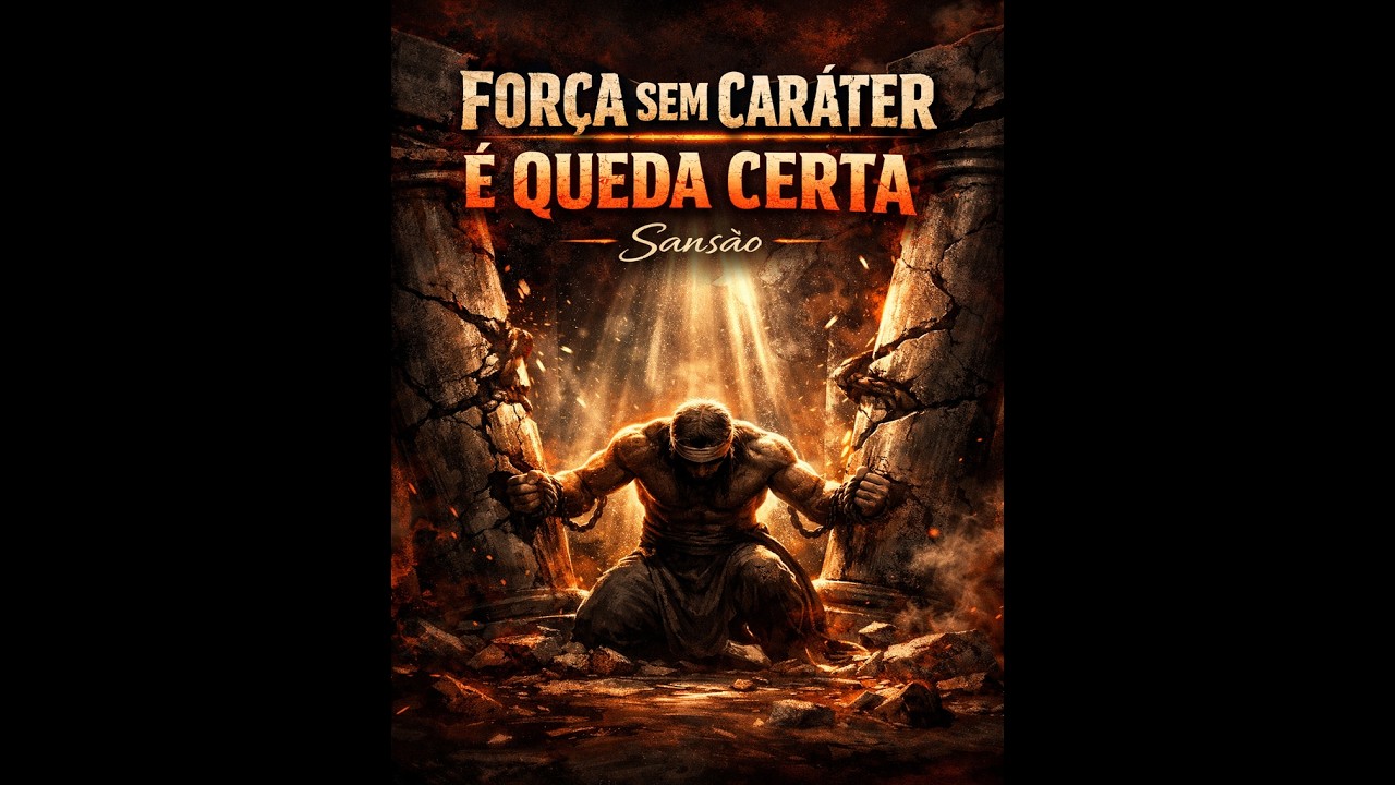 Momento de Reflexão,Tema:“Sansão: Força Sem Caráter é Queda Certa”