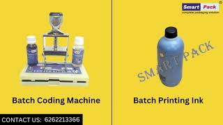Batch Printing Ink for Batch Coding Machine  CONTACT-: +919109108483