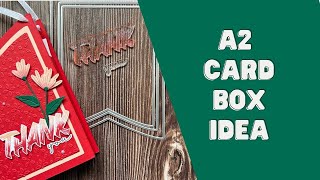 A2 Card Box Idea using Stampin’ Up!’s Party Banner Dies