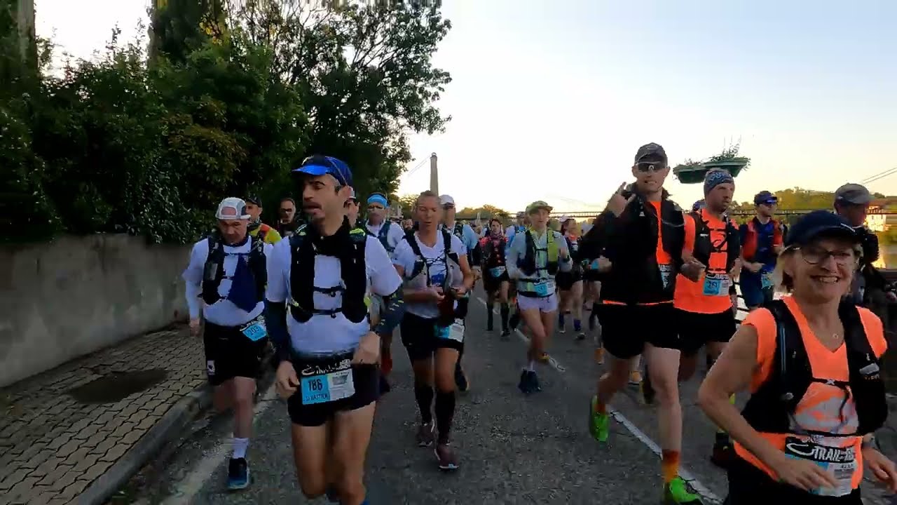 Trail des Gorges de l'Ardèche, le 42km