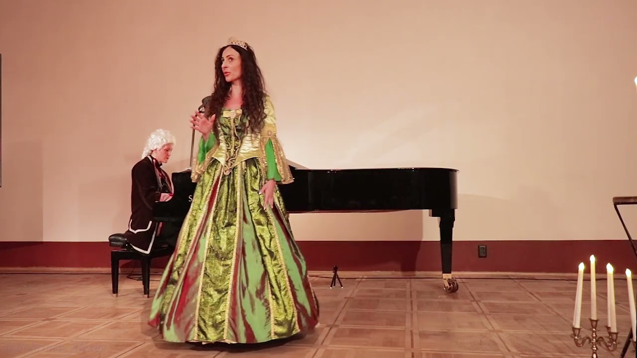 W.A.Mozart aria Queen of the night from the “Magic Flute “