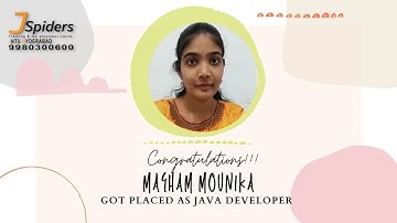 CONGRATULATIONS M.MOUNIKA PLACED AS JAVA DEVELOPER