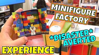 DISNEYLAND Paris LEGO Store Minifigure Factory Experience 🖌