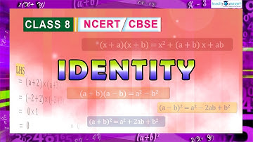 Algebraic Expressions & Identities| Identity |#ncert #class8 #chapter9 #teachyousmart