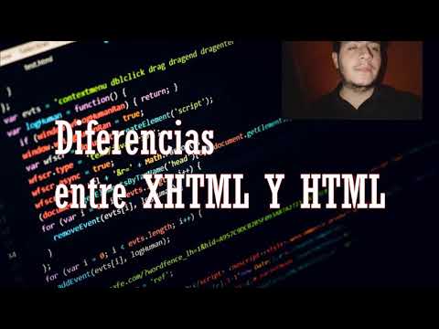Diferencias entre XHTML y HTML5