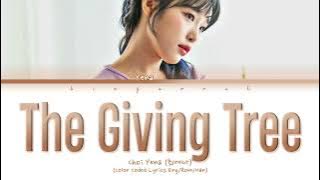 CHOI YENA The Giving Tree (LESSON Korean Ver.) Lyrics (최예나 너에게 가사) (Color Coded Lyrics)