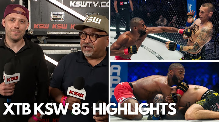 XTB KSW 85 Highlights & Post-Fight Show