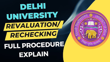 DU SOL Revaluation/ Rechecking Procedure 2022 - Complete Details