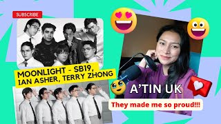 A'TIN UK Teacher reacts to 'MOONLIGHT' by SB19, Ian Asher, Terry Zhong | First Time Reaction