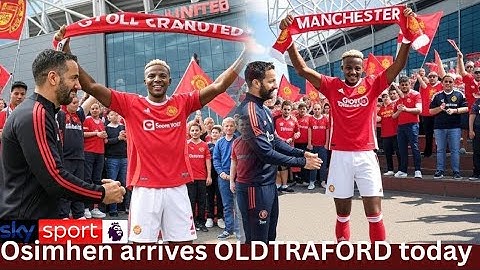 Striker Hits Old Trafford: Osimhen’s Crazy Knockout Deal!