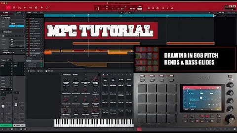 MPC Software 2.0 Tutorial | How to do 808 Pitch/Glides