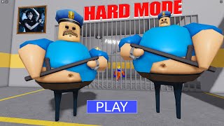 BARRY'S PRISON RUN! Roblox - HARD MODE Obby Walkthrough FULL GAME (obby)