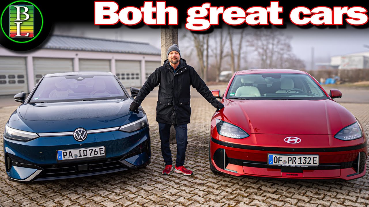 Comparing VW Id.7 and Ioniq 6 in detail