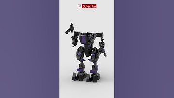 LEGO Mech: Shadow Venom Mech 🤖 Satisfying Building Animation #shorts #legomech #legomoc