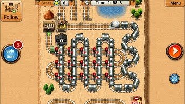 Rail Maze 2 Long Train Level Gameplay | Train Maze Puzzle Game | Android Gameplay #874