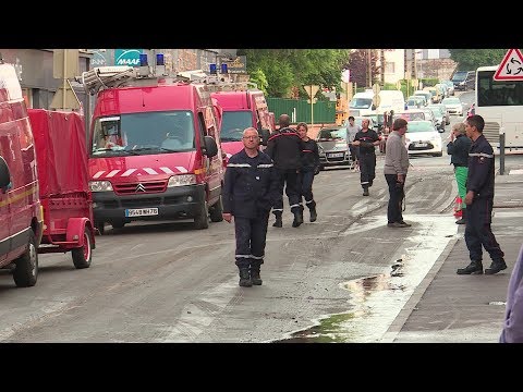 Gros orage et inondations à Bolbec