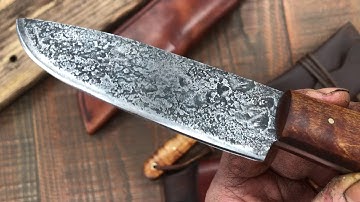 Primal Wilderness Drop Point - Curly Maple