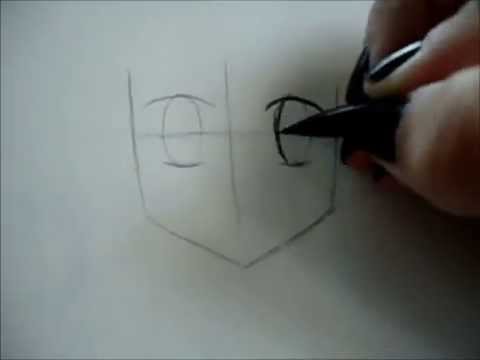 For Beginners How To Draw Girl Anime Manga Face Youtube