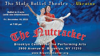 "The Nutcracker" Sat. December 16, 2022 at Brooklyn Center for The Performing Arts #theatre #ballet