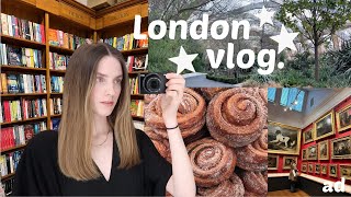 London vlog ⭐ galleries, food and fun city vlog AD