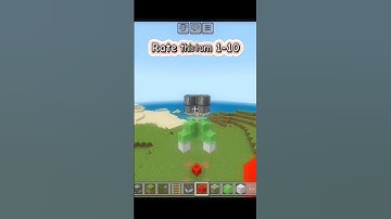 Realistic space rocket in minecraft 🚀 #shorts #minecraft