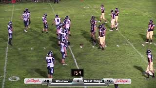 Windsor vs Crest Ridge