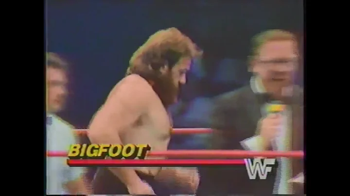 Uncle Elmer vs Bigfoot   All Star Wrestling Sept 1...