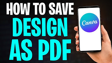 How to Save Your Canva Design as a PDF on Your Phone in Just a Few Easy Steps (MP4)